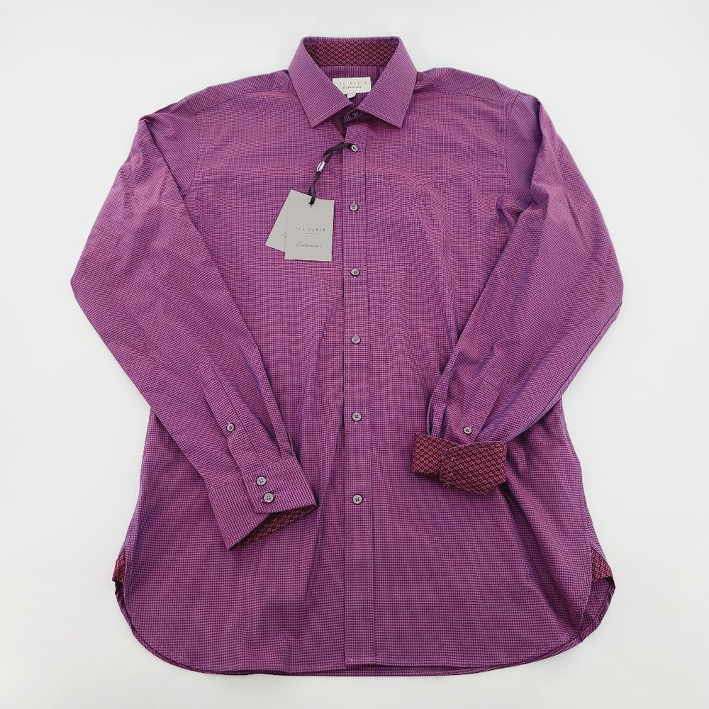 Ted Baker Shot Gingham Endurance Shirt